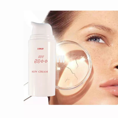 सनब्लॉक वाटरप्रूफ सनस्क्रीन Spf50+ / Pa+++ बॉडी व्हाइटनिंग