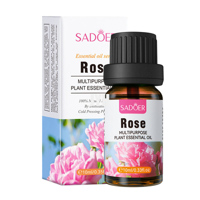 त्वचा MSDS के लिए 10ML रोज़ लैवेंडर डिफ्यूज़र एसेंशियल ऑयल ऑर्गेनिक
