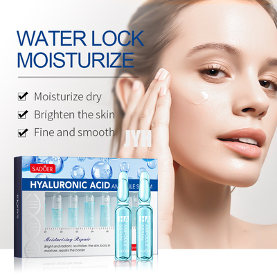 विटामिन सी Ampoule तेल सार चेहरा सीरम Hyaluronic एसिड गोल्ड Vc मॉइस्चराइजिंग 2ml