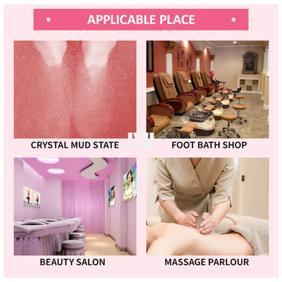 Toenail उपचार सुखदायक लैवेंडर पैर फुट एसपीए के लिए स्नान नमक के साथ भिगोएँ