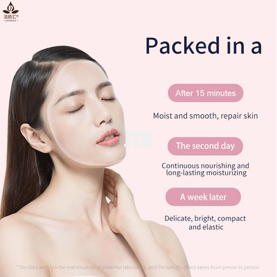 MSDS 30Ml हयालूरोनिक एसिड फेशियल शीट मास्क मॉइस्चराइजिंग हाइड्रेटिंग त्वचा के लिए