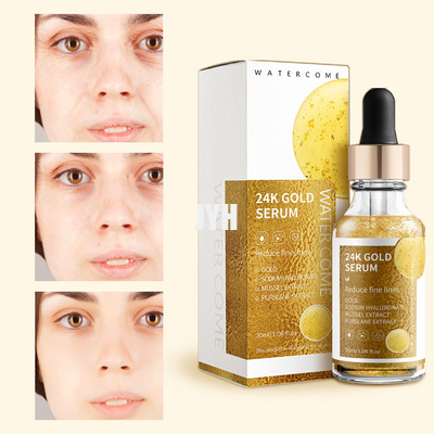 आर्गन एंटी एजिंग 24k गोल्ड स्किन लाइटनिंग सीरम फॉर फेस 30ml