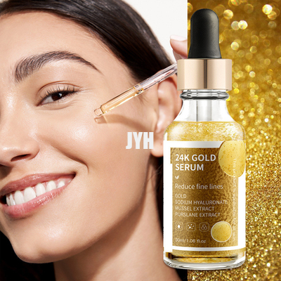आर्गन एंटी एजिंग 24k गोल्ड स्किन लाइटनिंग सीरम फॉर फेस 30ml